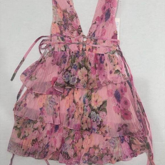 Rococo Sand Ruffle Mini Dress - Picture 4 of 10